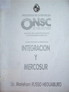 Integración y Mercosur