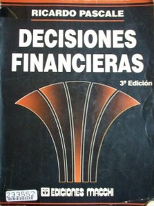 Decisiones financieras