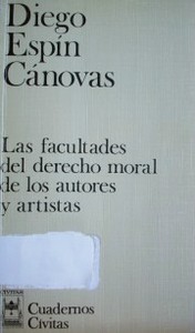 Las facultades del derecho moral de los autores y artistas