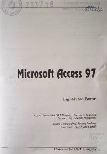 Microsoft Access 97