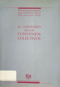 El contenido de los convenios colectivos