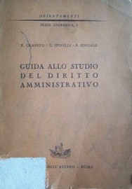 Guida allo studio del diritto amministrativo