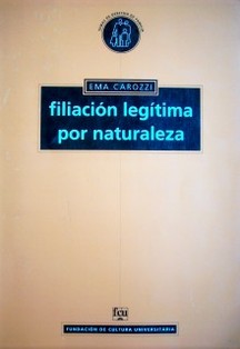 Filiación legítima por naturaleza