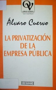 La privatización de la empresa pública
