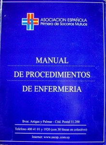 Manual de procedimientos de enfermería