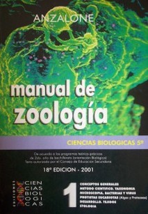Manual de zoología : ciencias biológicas 5º
