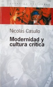 Modernidad y cultura crítica