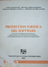 Protección jurídica del software