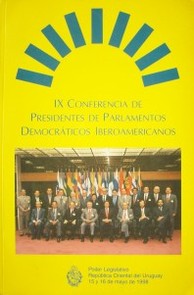 IX Conferencia de Presidentes de Parlamentos Democráticos Iberoamericanos