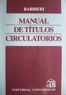 Manual de títulos circulatorios