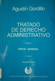 Tratado de Derecho Administrativo