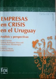 Empresas en crisis en el Uruguay : análisis y perspectivas