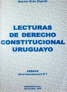 Lecturas de derecho constitucional uruguayo