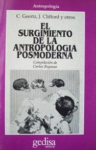 El surgimiento de la antropología posmoderna