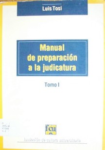 Temas de preparación a la judicatura