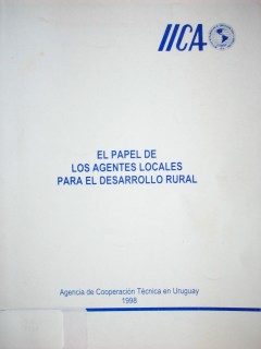 El papel de los agentes locales para el desarrollo rural