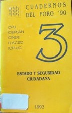 Estado y seguridad ciudadana