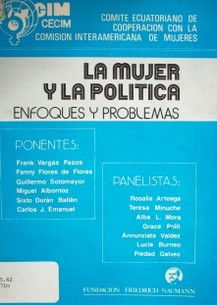 Memorias del Seminario "Estrategias para la participación de la Mujer en la Política"