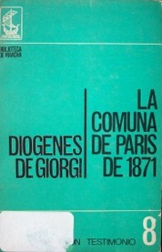 La Comuna de París de 1871 : en la prensa montevideana de la época