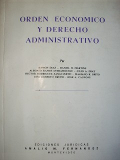 Orden Económico y Derecho Administrativo