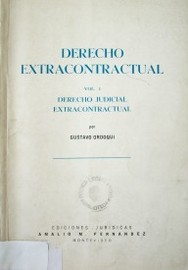 Derecho extracontractual