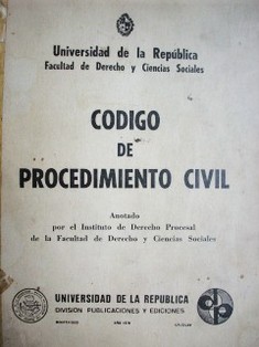 Código de procedimiento civil