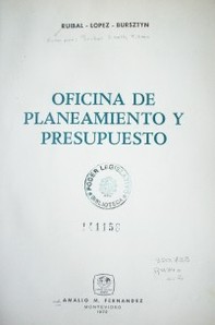 Oficina de Planeamiento y Presupuesto