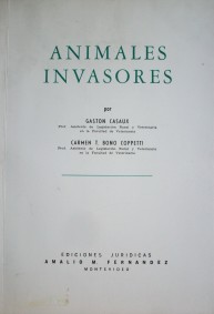 Animales invasores