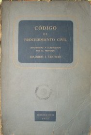 Código de Procedimiento Civil