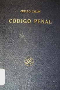 Código Penal de 8 de septiembre de 1928