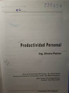 Productividad personal