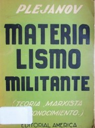 El materialismo militante