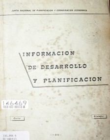 Información de desarrollo y planificación