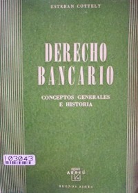 Derecho bancario