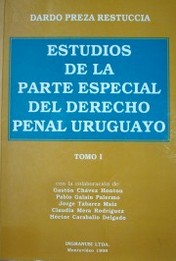 Estudios de la parte especial del Derecho Penal Uruguayo