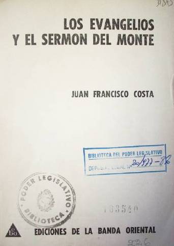 Los Evangelios y el Sermón del Monte