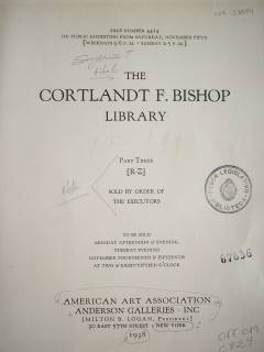 The Cortlandt F. Bishop library