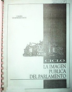 La imagen pública del Parlamento