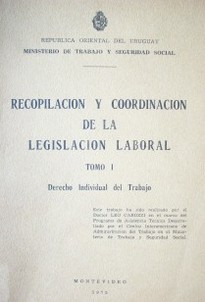 Recopilación y coordinación de la legislación laboral