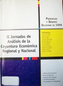 Ponencias y debates : diciembre de 1999