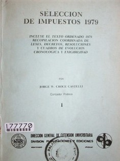 Selección de impuestos 1979