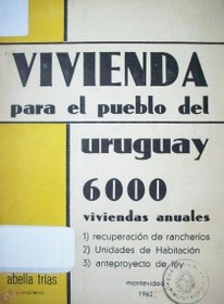Vivienda para el pueblo del Uruguay