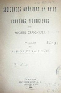 Sociedades anónimas en Chile y estudios financieros