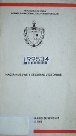 Hacia nuevas y seguras victorias