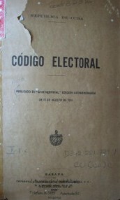 Código Electoral