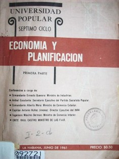 Economía y planificación