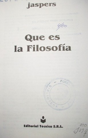 Qué es la filosofía