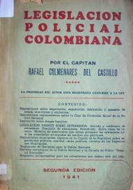 Legislación policial colombiana