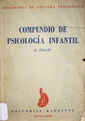 Compendio de psicología infantil