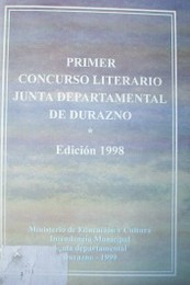 Primer concurso literario Junta Departamental de Durazno